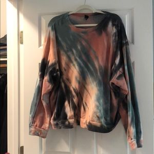 Tie dye sweatshirt